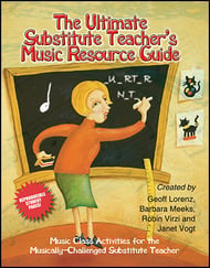The Ultimate Substitute Teacher's Music Resource Guide Reproducible Book Thumbnail